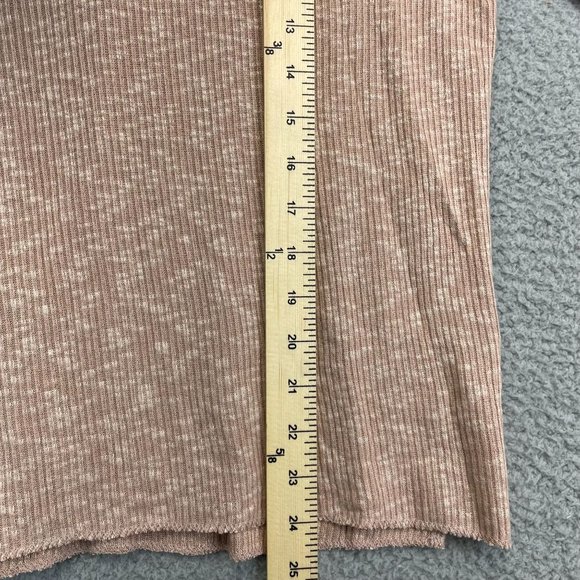 NWT American Eagle Womens Small Long Sleeve Henley T-Shirt Top Brown Thermal - Picture 7 of 9